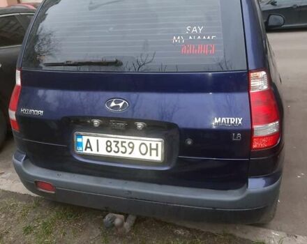Синий Хендай Матрикс, объемом двигателя 1.8 л и пробегом 305 тыс. км за 2000 $, фото 7 на Automoto.ua
