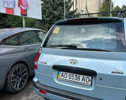 Синий Хендай Матрикс, объемом двигателя 1.6 л и пробегом 176 тыс. км за 5000 $, фото 2 на Automoto.ua