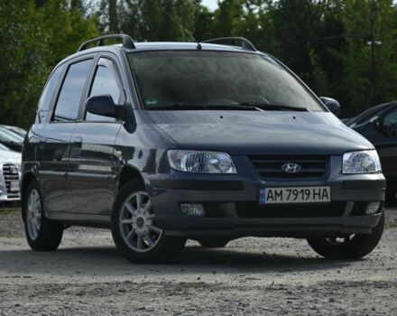 Синій Хендай Матрікс, об'ємом двигуна 1.6 л та пробігом 139 тис. км за 4800 $, фото 1 на Automoto.ua