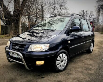 Синий Хендай Матрикс, объемом двигателя 1.6 л и пробегом 142 тыс. км за 5400 $, фото 1 на Automoto.ua