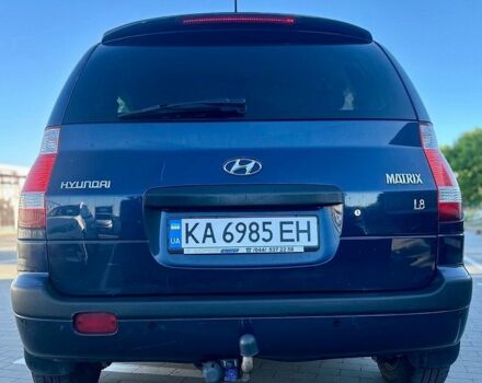 Синий Хендай Матрикс, объемом двигателя 1.8 л и пробегом 162 тыс. км за 4750 $, фото 1 на Automoto.ua