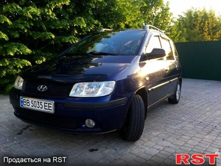 Синий Хендай Матрикс, объемом двигателя 1.8 л и пробегом 220 тыс. км за 4850 $, фото 1 на Automoto.ua