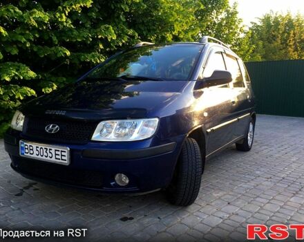 Синий Хендай Матрикс, объемом двигателя 1.8 л и пробегом 220 тыс. км за 4850 $, фото 1 на Automoto.ua