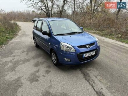 Синий Хендай Матрикс, объемом двигателя 1.6 л и пробегом 210 тыс. км за 4299 $, фото 1 на Automoto.ua