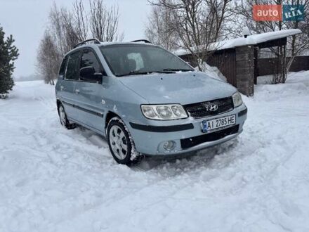 Синий Хендай Матрикс, объемом двигателя 1.8 л и пробегом 132 тыс. км за 4850 $, фото 1 на Automoto.ua