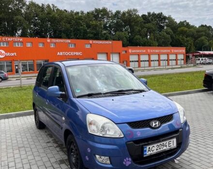 Синий Хендай Матрикс, объемом двигателя 1.6 л и пробегом 232 тыс. км за 3700 $, фото 1 на Automoto.ua