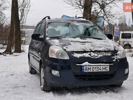 Синий Хендай Матрикс, объемом двигателя 1.6 л и пробегом 247 тыс. км за 4100 $, фото 1 на Automoto.ua