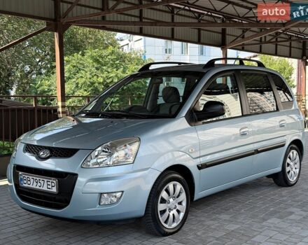 Синий Хендай Матрикс, объемом двигателя 1.6 л и пробегом 172 тыс. км за 5900 $, фото 1 на Automoto.ua