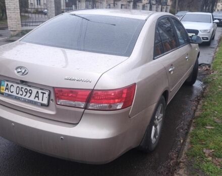 Бежевый Хендай НФ, объемом двигателя 2.4 л и пробегом 213 тыс. км за 6000 $, фото 6 на Automoto.ua