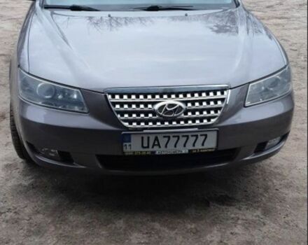 Серый Хендай НФ, объемом двигателя 2.4 л и пробегом 290 тыс. км за 5000 $, фото 2 на Automoto.ua