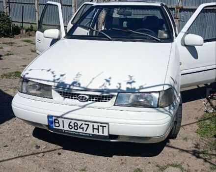 Хендай Пони 1992 в Александрие на Automoto.ua Белый Хендай Пони, объемом двигателя 1.5 л и пробегом 1 тыс. км за 1000 $, фото 3 на Automoto.ua