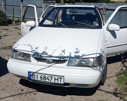 Хендай Пони 1992 в Александрие на Automoto.ua Белый Хендай Пони, объемом двигателя 1.5 л и пробегом 1 тыс. км за 1000 $, фото 4 на Automoto.ua