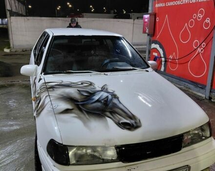 Белый Хендай Пони, объемом двигателя 1.5 л и пробегом 100 тыс. км за 750 $, фото 1 на Automoto.ua