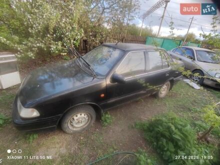 Чорний Хендай Поні, об'ємом двигуна 1.5 л та пробігом 290 тис. км за 270 $, фото 1 на Automoto.ua