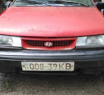 Хендай Поні 1994 у Умани на Automoto.ua Червоний Хендай Поні, об'ємом двигуна 1.5 л та пробігом 260 тис. км за 1600 $, фото 1 на Automoto.ua