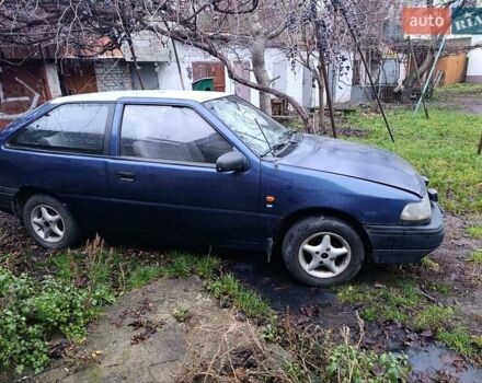 Синий Хендай Пони, объемом двигателя 1.47 л и пробегом 108 тыс. км за 500 $, фото 1 на Automoto.ua