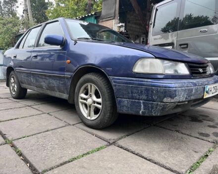 Синий Хендай Пони, объемом двигателя 1.5 л и пробегом 300 тыс. км за 548 $, фото 1 на Automoto.ua