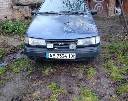 Синий Хендай Пони, объемом двигателя 1.47 л и пробегом 108 тыс. км за 500 $, фото 1 на Automoto.ua