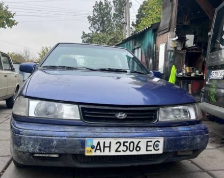 Синий Хендай Пони, объемом двигателя 1.5 л и пробегом 300 тыс. км за 548 $, фото 1 на Automoto.ua