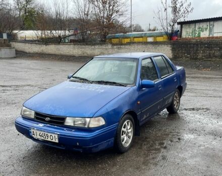 Синий Хендай Пони, объемом двигателя 1.5 л и пробегом 188 тыс. км за 600 $, фото 1 на Automoto.ua