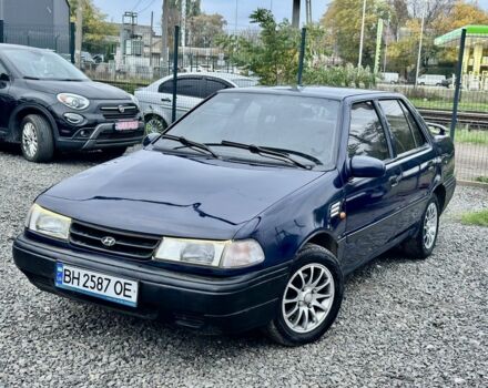 Синий Хендай Пони, объемом двигателя 1.5 л и пробегом 221 тыс. км за 1200 $, фото 1 на Automoto.ua