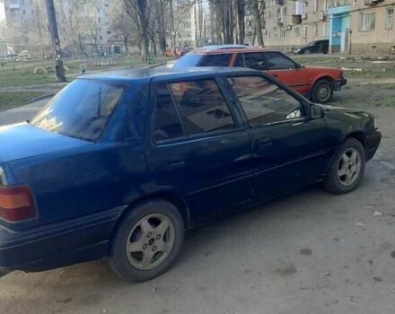 Зеленый Хендай Пони, объемом двигателя 1.6 л и пробегом 567 тыс. км за 1200 $, фото 1 на Automoto.ua