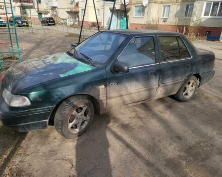 Зеленый Хендай Пони, объемом двигателя 1.5 л и пробегом 42 тыс. км за 1800 $, фото 2 на Automoto.ua