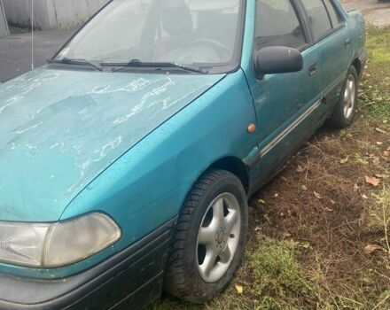 Зеленый Хендай Пони, объемом двигателя 1.5 л и пробегом 230 тыс. км за 1100 $, фото 1 на Automoto.ua