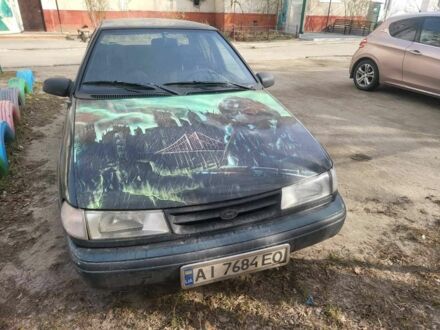 Зелений Хендай Поні, об'ємом двигуна 1.5 л та пробігом 42 тис. км за 1800 $, фото 1 на Automoto.ua