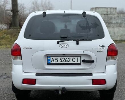 Белый Хендай Санта Фе, объемом двигателя 2 л и пробегом 280 тыс. км за 5700 $, фото 6 на Automoto.ua