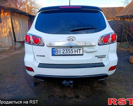Білий Хендай Санта Фе, об'ємом двигуна 2.2 л та пробігом 200 тис. км за 8700 $, фото 12 на Automoto.ua
