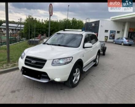 Білий Хендай Санта Фе, об'ємом двигуна 2.2 л та пробігом 247 тис. км за 12500 $, фото 7 на Automoto.ua
