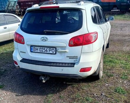 Белый Хендай Санта Фе, объемом двигателя 2.2 л и пробегом 188 тыс. км за 9800 $, фото 1 на Automoto.ua