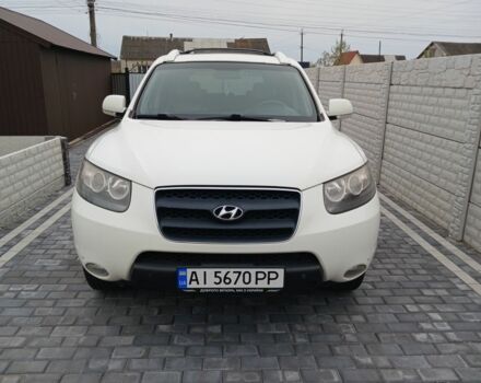 Белый Хендай Санта Фе, объемом двигателя 2.7 л и пробегом 209 тыс. км за 9999 $, фото 5 на Automoto.ua