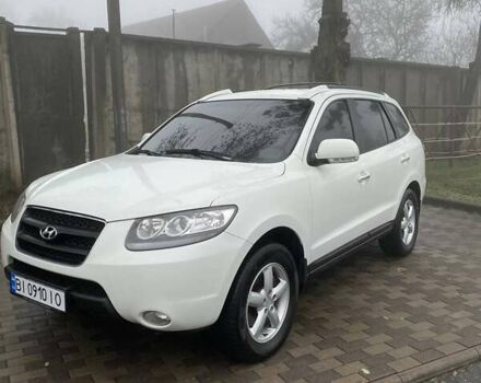 Белый Хендай Санта Фе, объемом двигателя 2.19 л и пробегом 290 тыс. км за 10700 $, фото 3 на Automoto.ua