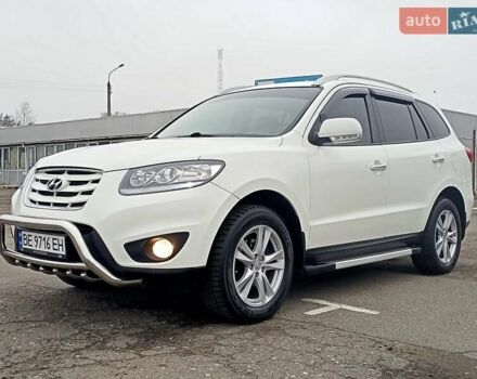 Белый Хендай Санта Фе, объемом двигателя 2.36 л и пробегом 150 тыс. км за 13500 $, фото 6 на Automoto.ua