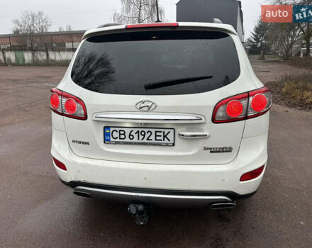 Білий Хендай Санта Фе, об'ємом двигуна 2.2 л та пробігом 236 тис. км за 13500 $, фото 13 на Automoto.ua