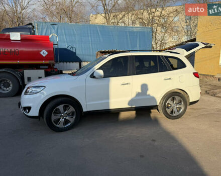 Білий Хендай Санта Фе, об'ємом двигуна 2.2 л та пробігом 236 тис. км за 13500 $, фото 17 на Automoto.ua
