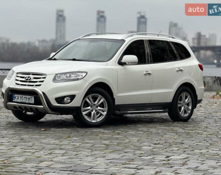 Білий Хендай Санта Фе, об'ємом двигуна 2.4 л та пробігом 98 тис. км за 13500 $, фото 2 на Automoto.ua