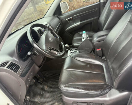Білий Хендай Санта Фе, об'ємом двигуна 2.2 л та пробігом 236 тис. км за 13500 $, фото 6 на Automoto.ua