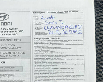 Білий Хендай Санта Фе, об'ємом двигуна 2.2 л та пробігом 178 тис. км за 13499 $, фото 29 на Automoto.ua