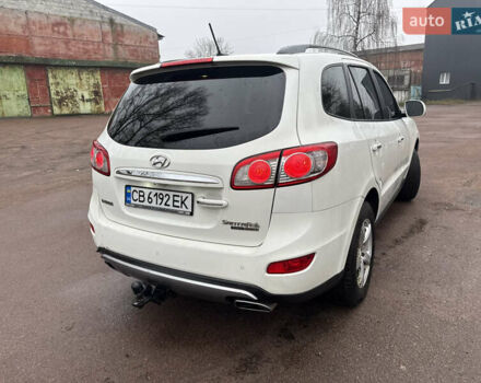 Білий Хендай Санта Фе, об'ємом двигуна 2.2 л та пробігом 236 тис. км за 13500 $, фото 15 на Automoto.ua