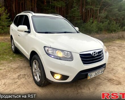 Белый Хендай Санта Фе, объемом двигателя 2.2 л и пробегом 273 тыс. км за 12800 $, фото 3 на Automoto.ua