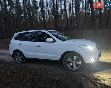 Белый Хендай Санта Фе, объемом двигателя 2.2 л и пробегом 240 тыс. км за 13500 $, фото 13 на Automoto.ua