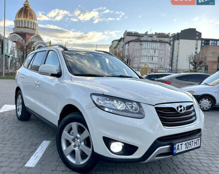Хендай Санта Фе 2011 в Ивано-Франковске на Automoto.ua Белый Хендай Санта Фе, объемом двигателя 2.2 л и пробегом 298 тыс. км за 10400 $, фото 2 на Automoto.ua