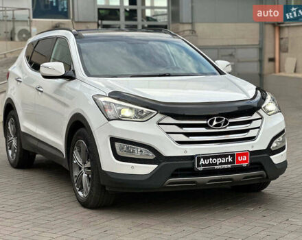 Білий Хендай Санта Фе, об'ємом двигуна 2 л та пробігом 209 тис. км за 14980 $, фото 3 на Automoto.ua