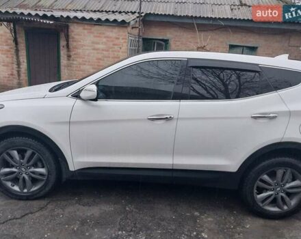 Білий Хендай Санта Фе, об'ємом двигуна 2 л та пробігом 191 тис. км за 12000 $, фото 2 на Automoto.ua