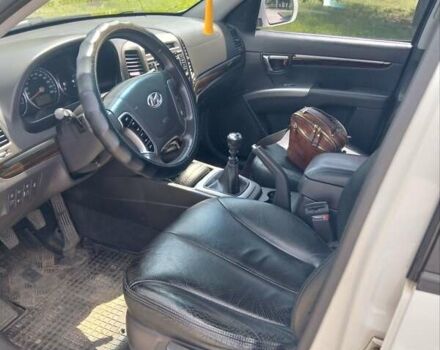 Белый Хендай Санта Фе, объемом двигателя 2.2 л и пробегом 109 тыс. км за 14300 $, фото 4 на Automoto.ua