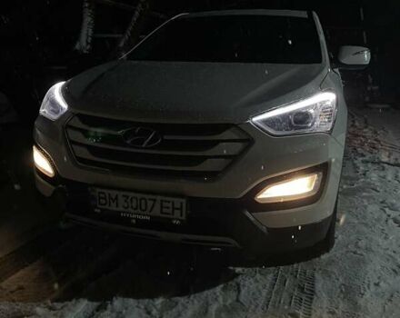 Белый Хендай Санта Фе, объемом двигателя 2 л и пробегом 255 тыс. км за 16000 $, фото 2 на Automoto.ua