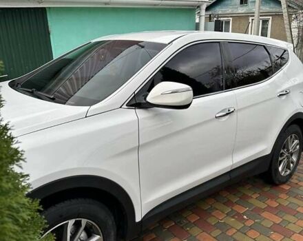 Белый Хендай Санта Фе, объемом двигателя 2 л и пробегом 255 тыс. км за 16000 $, фото 7 на Automoto.ua